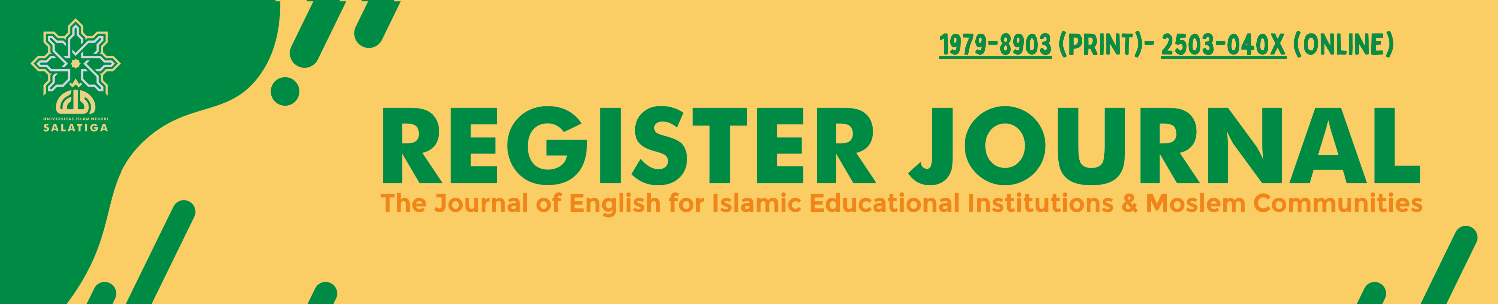 The Journal of English for Islamic Educational Institutions and Moslem Communities