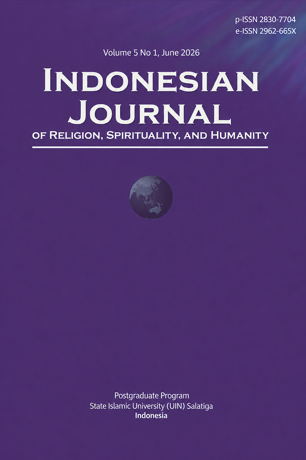 					View Vol. 5 No. 1 (2026): Indonesian Journal of Religion, Spirituality, and Humanity
				
